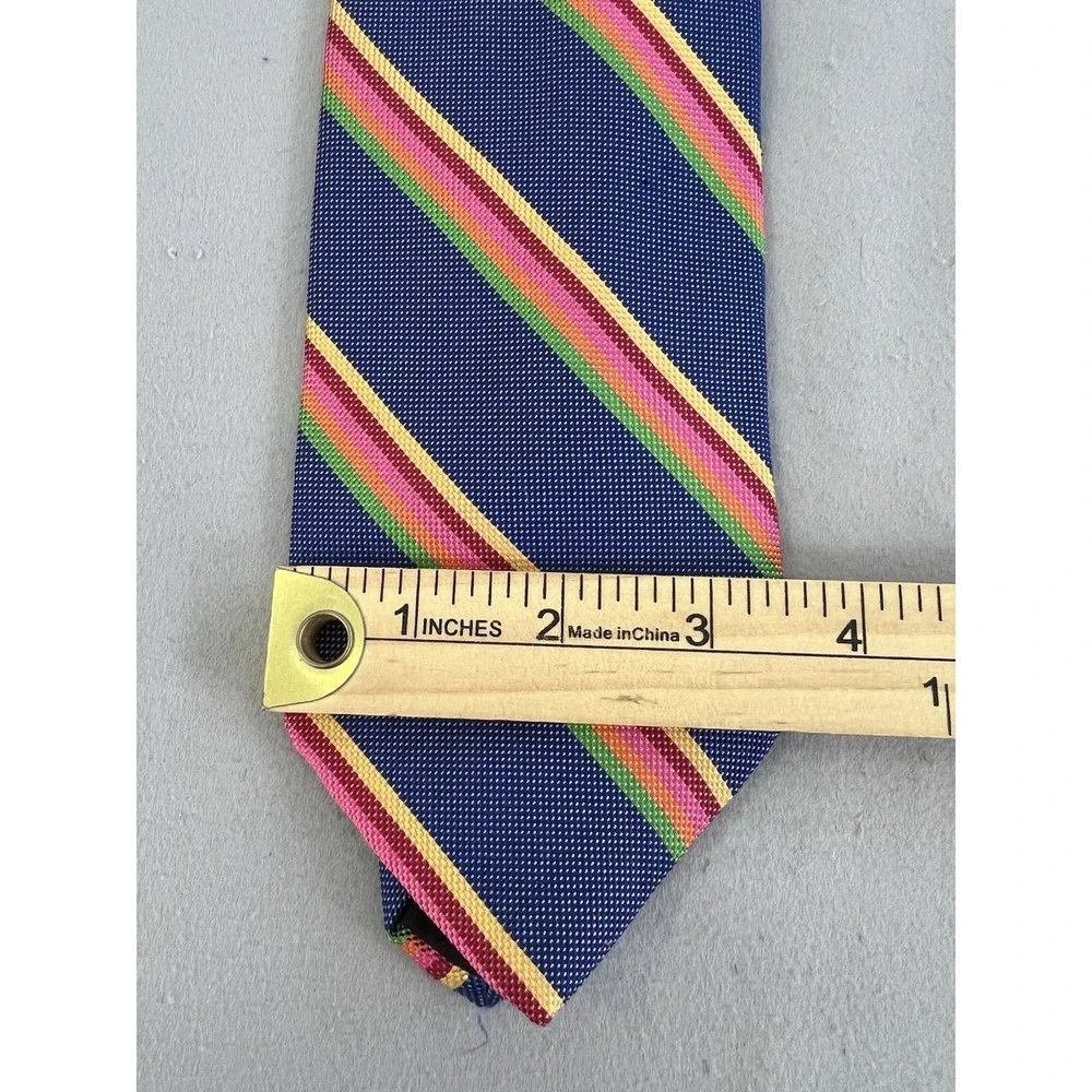 Vintage Brooks Brothers Men's‎ Striped  Multicolor Made USA Y2K